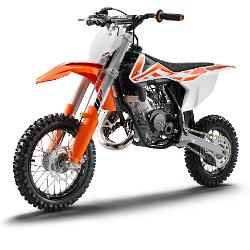 KTM 50 SX le front